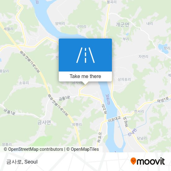 금사로 map