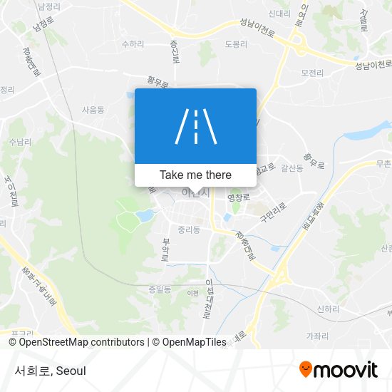 서희로 map