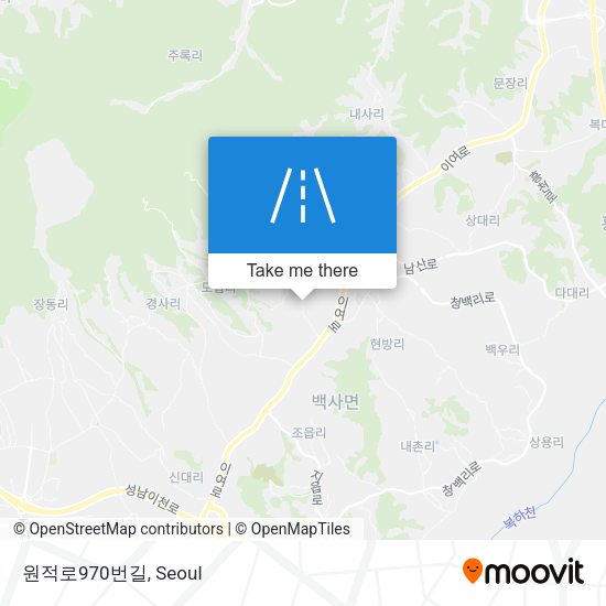 원적로970번길 map