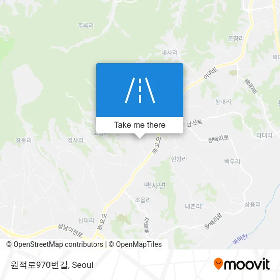 원적로970번길 map