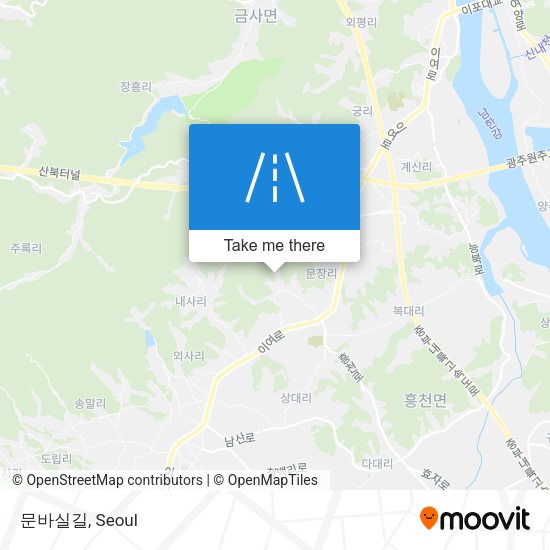 문바실길 map