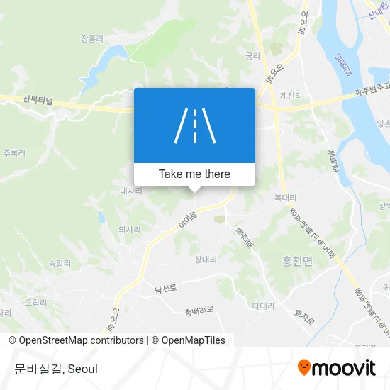 문바실길 map