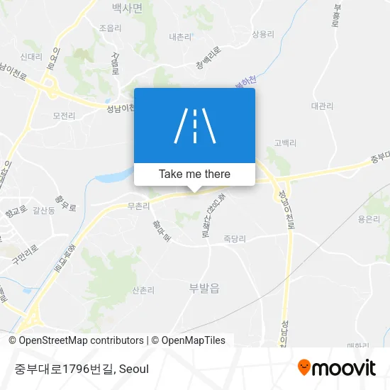 중부대로1796번길 map