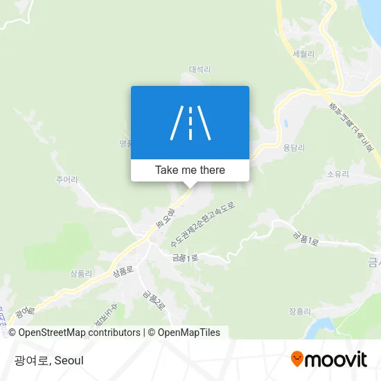 광여로 map