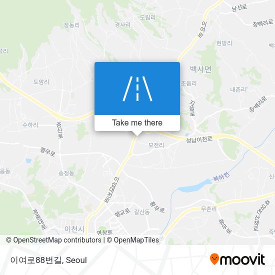 이여로88번길 map