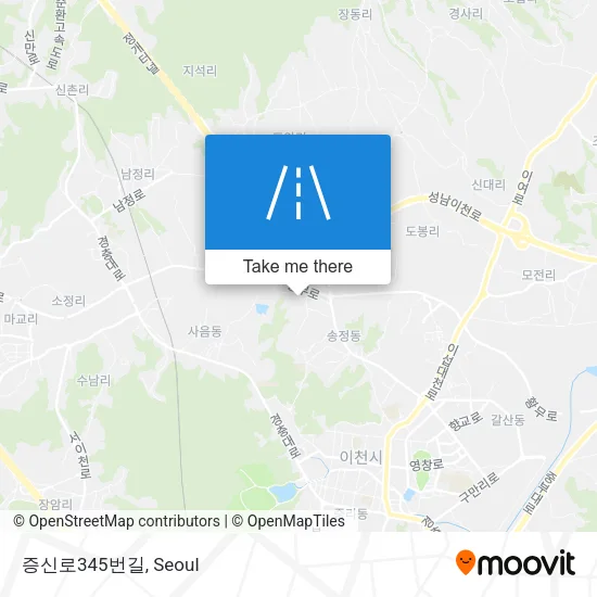 증신로345번길 map