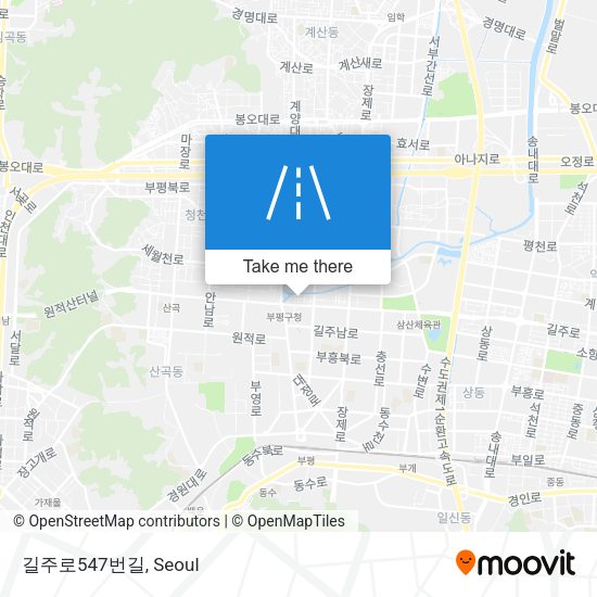 길주로547번길 map