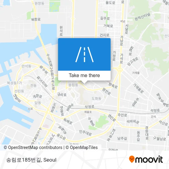 송림로185번길 map