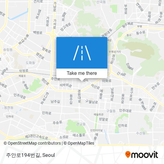 주안로194번길 map