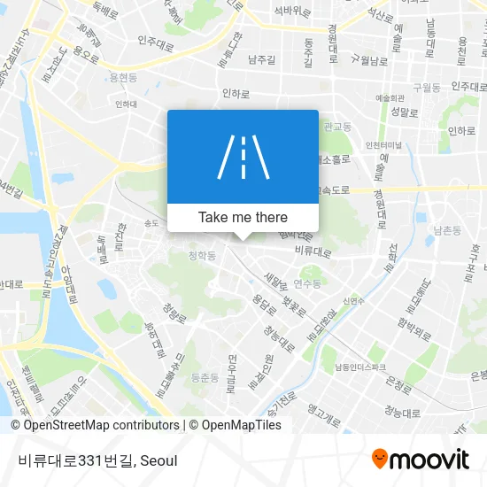 비류대로331번길 map