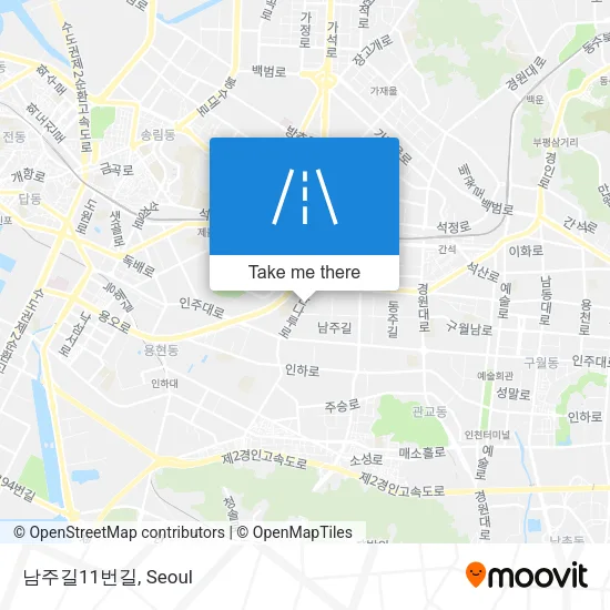 남주길11번길 map