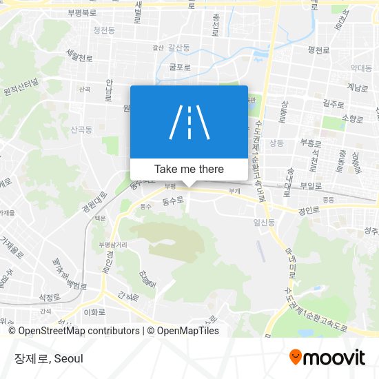 장제로 map