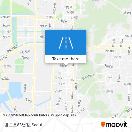 율도로83번길 map