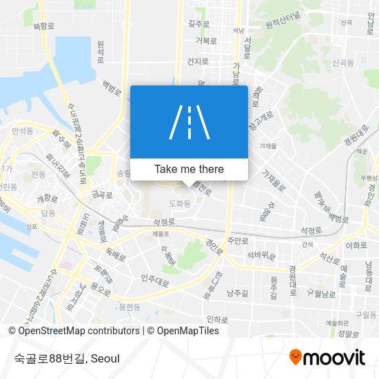 숙골로88번길 map