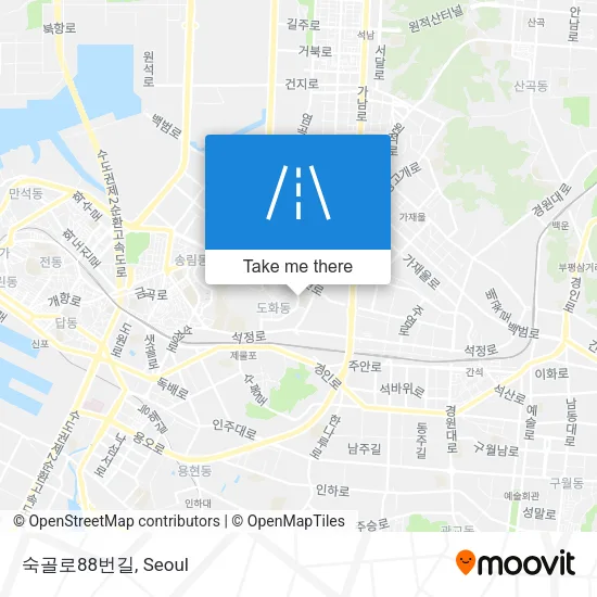 숙골로88번길 map