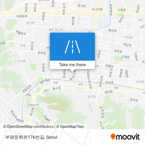 부평문화로176번길 map
