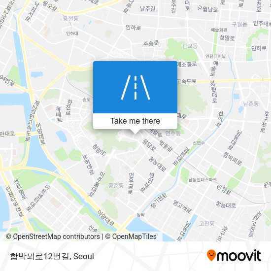 함박뫼로12번길 map