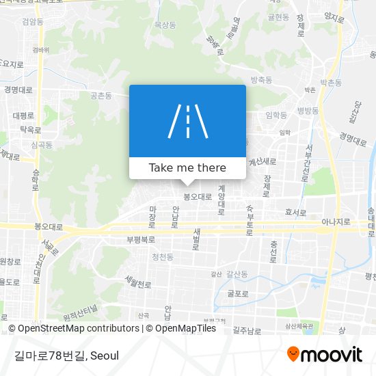 길마로78번길 map