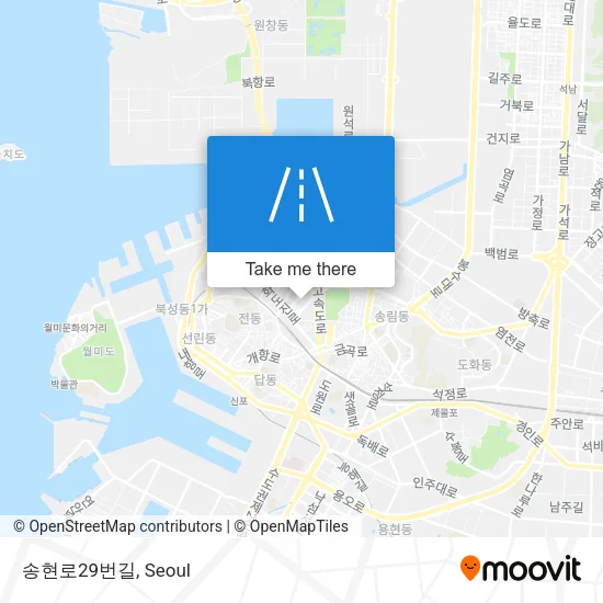 송현로29번길 map