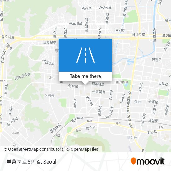 부흥북로5번길 map