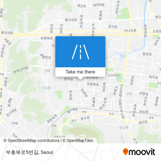 부흥북로5번길 map