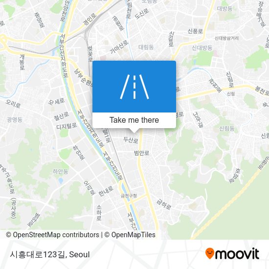 시흥대로123길 map