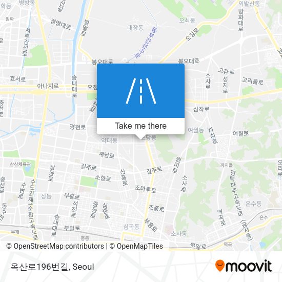 옥산로196번길 map