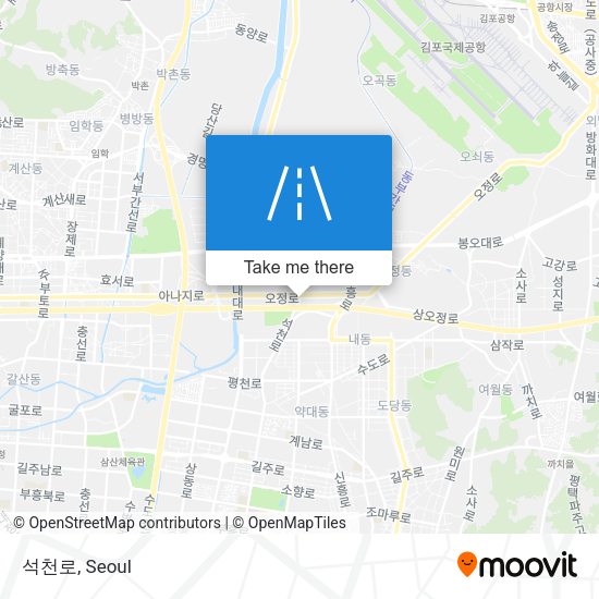 석천로 map