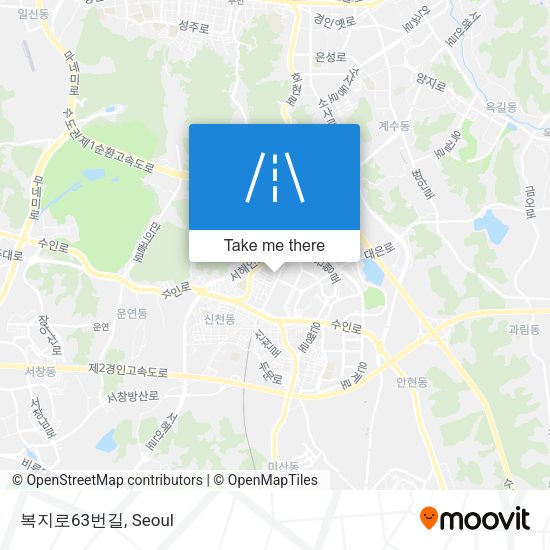 복지로63번길 map