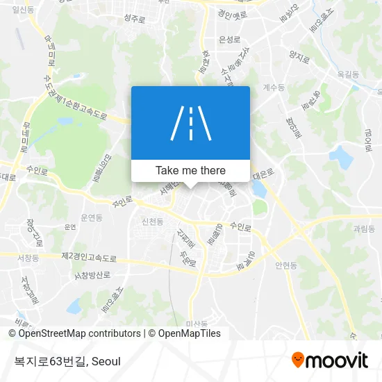 복지로63번길 map