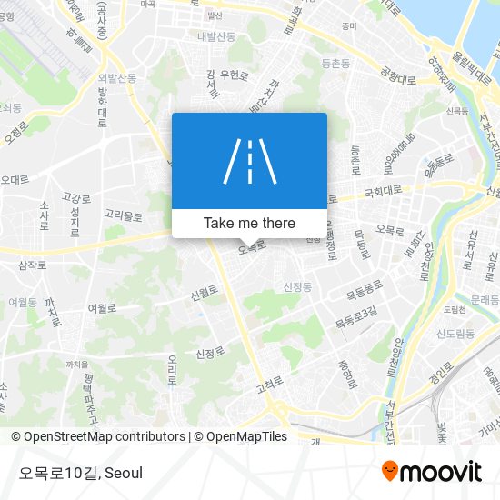 오목로10길 map