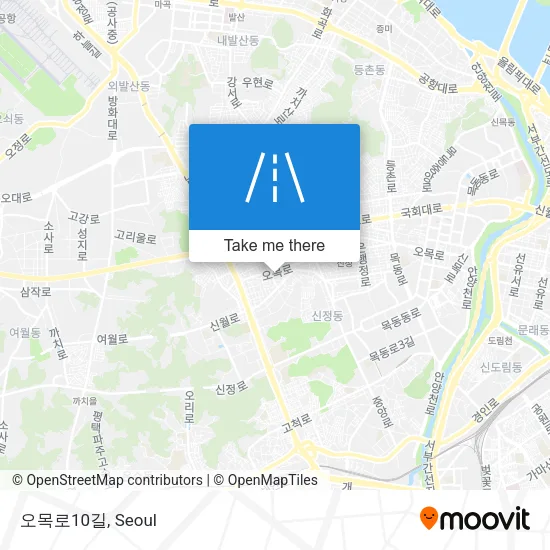 오목로10길 map