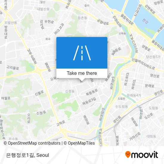은행정로1길 map