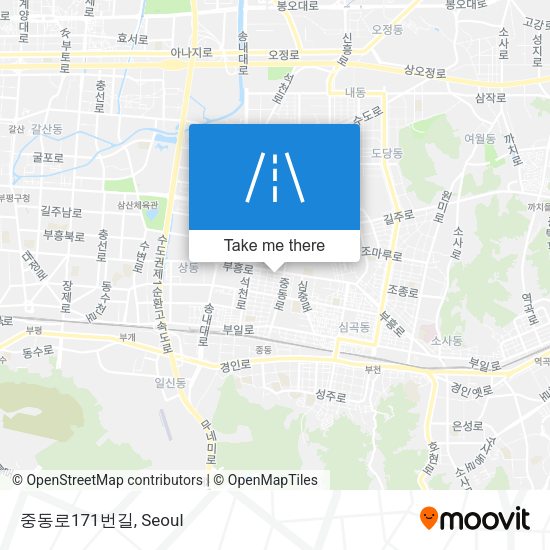 중동로171번길 map