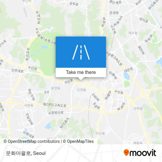문화마을로 map