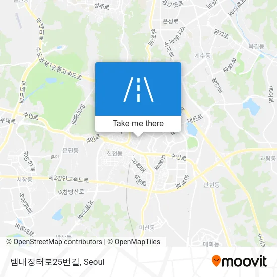 뱀내장터로25번길 map