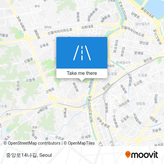 중앙로14나길 map