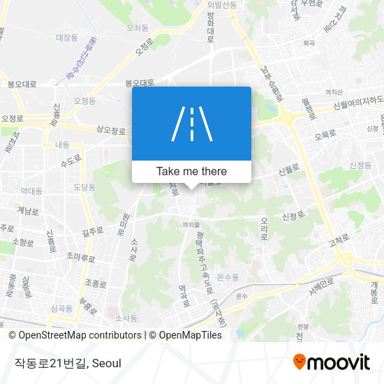 작동로21번길 map