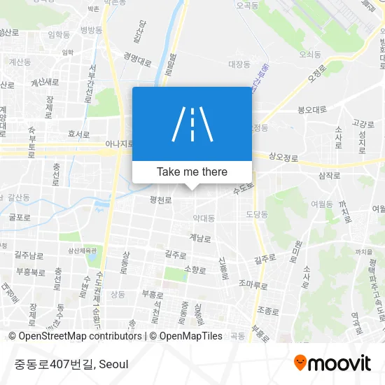 중동로407번길 map