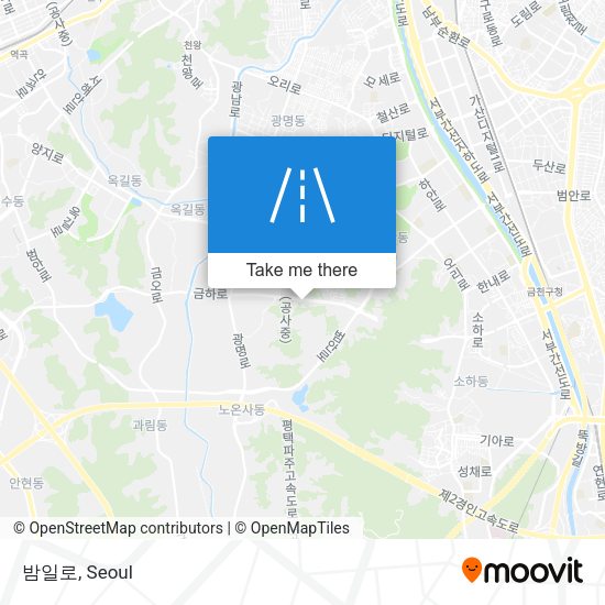 밤일로 map