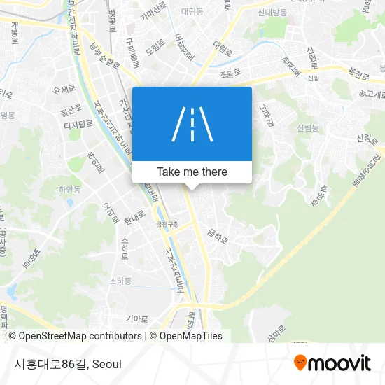 시흥대로86길 map