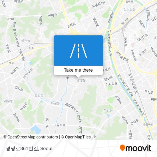광명로861번길 map