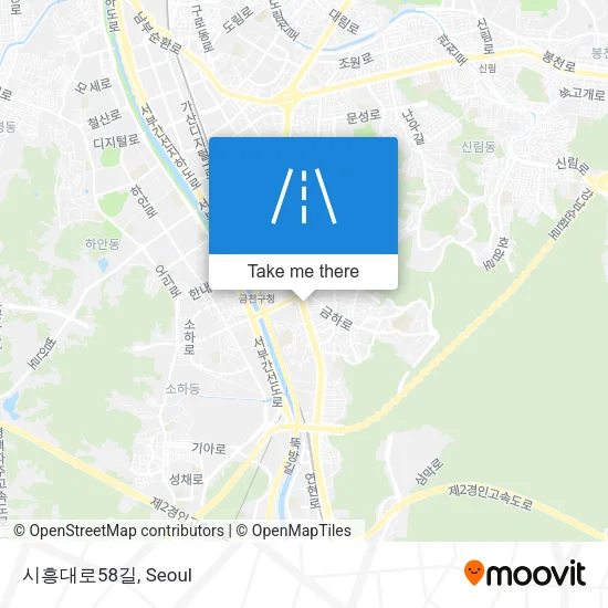 시흥대로58길 map