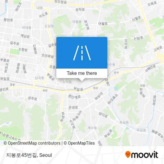 지봉로45번길 map