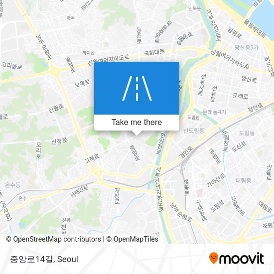 중앙로14길 map