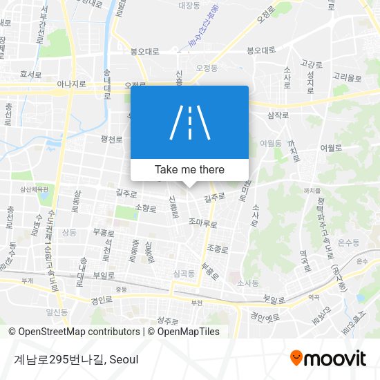 계남로295번나길 map