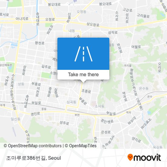 조마루로386번길 map