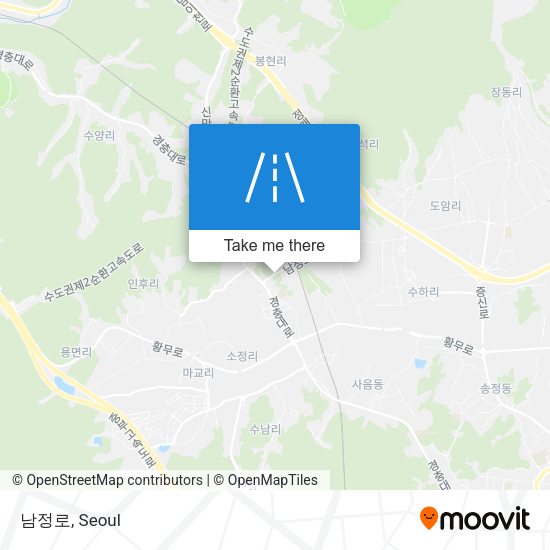 남정로 map