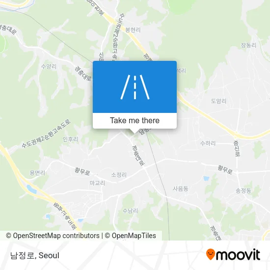 남정로 map