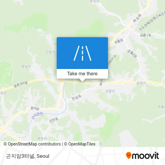 곤지암3터널 map